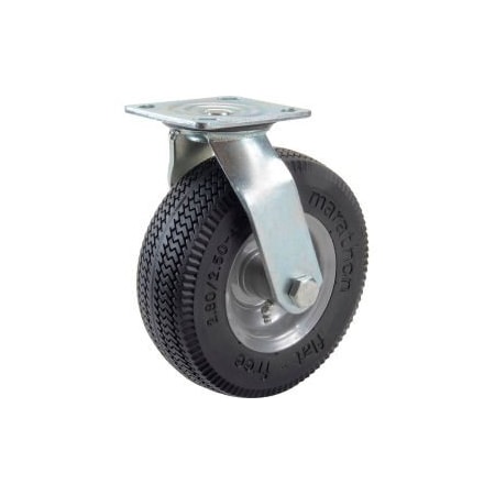 Marathon Industries Marathon 00316 8" Swivel Caster - Flat Free 316